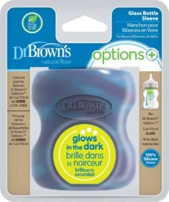 Dr. Brown's Beschermhoes Voor Brede Glazen Fles 150 Ml Glow-in-the-dark -Baby Peuter Winkel 1006x1200 9