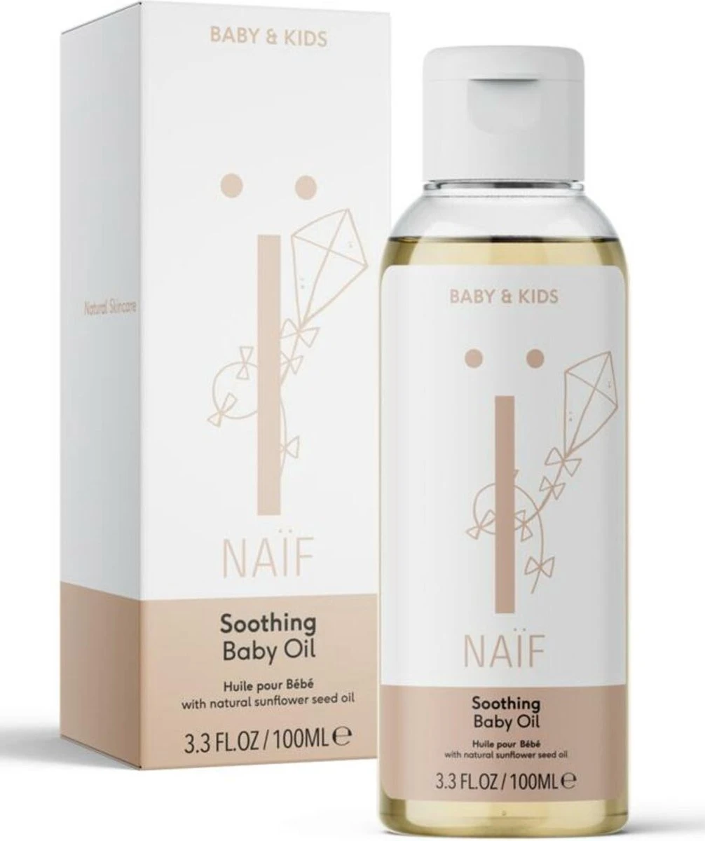 Naïf Verzachtende Babyolie - Baby En Kind - 100ml - Met Natuurlijke Ingrediënten 10 Naïf Verzachtende Babyolie - Baby En Kind - 100ml - Met Natuurlijke Ingrediënten - Afbeelding 8