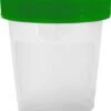 Merkloos Urine Potjes Met Deksel - 25 Stuks - 100ml - Groene Schroefdeksel - Lege Sample Potjes - Urine Containers - NIET STERIEL