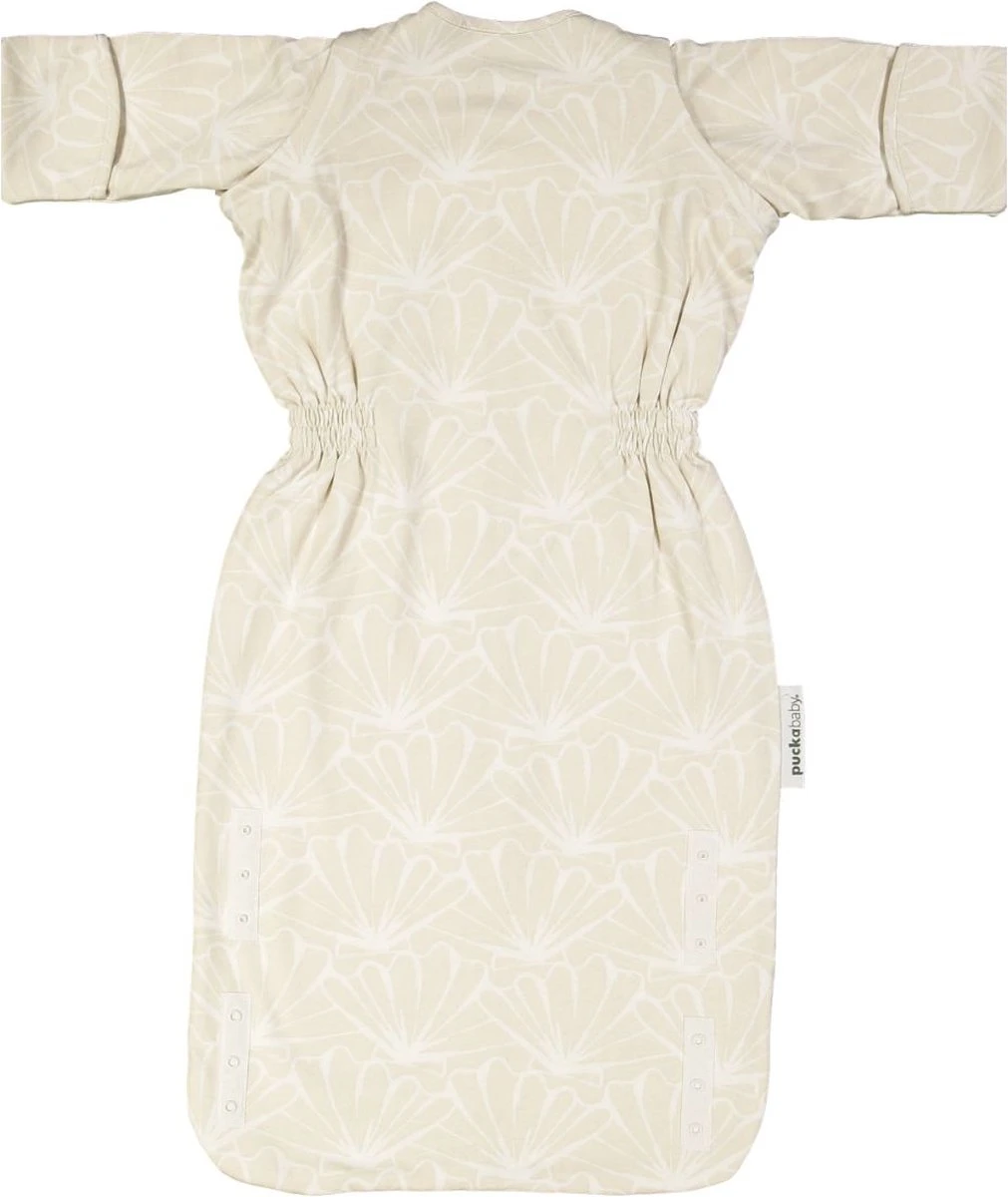 Puckababy Babyslaapzak Bag Newborn 0-6 Maanden - 70 Cm - Alle Seizoenen - Seashell Sand 5 Puckababy Babyslaapzak Bag Newborn 0-6 Maanden - 70 Cm - Alle Seizoenen - Seashell Sand - Afbeelding 3