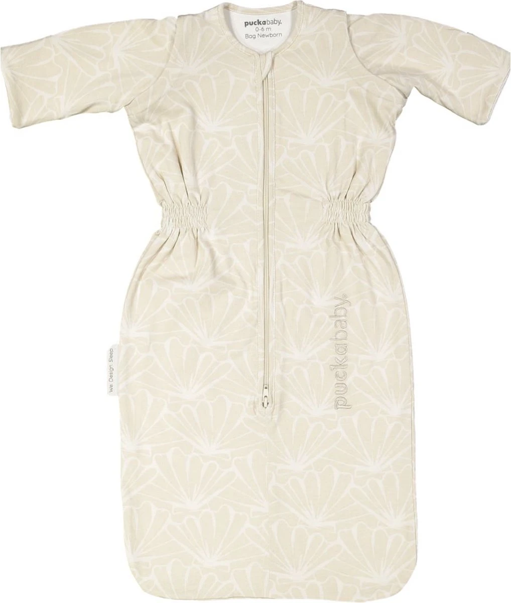 Puckababy Babyslaapzak Bag Newborn 0-6 Maanden - 70 Cm - Alle Seizoenen - Seashell Sand 3 Puckababy Babyslaapzak Bag Newborn 0-6 Maanden - 70 Cm - Alle Seizoenen - Seashell Sand