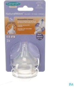Lansinoh - Speen Trage Toevoer - Natural Wave - 2 Stuks -Baby Peuter Winkel 1021x1200 6