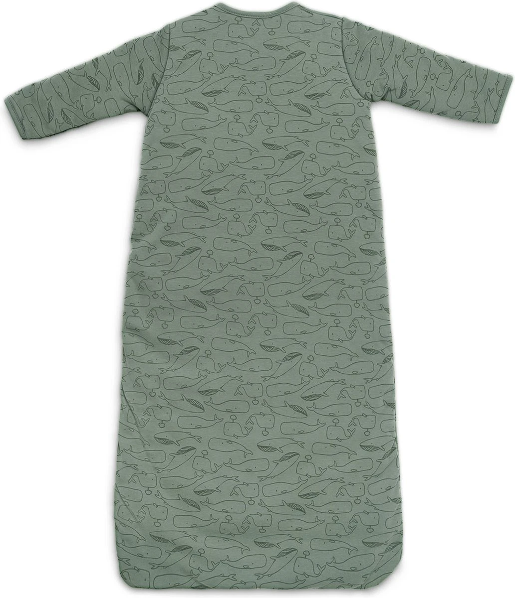 Jollein Baby Baby Winterslaapzak 4-Seizoenen 110cm Whales - Ash Green 12 Jollein Baby Baby Winterslaapzak 4-Seizoenen 110cm Whales - Ash Green - Afbeelding 10