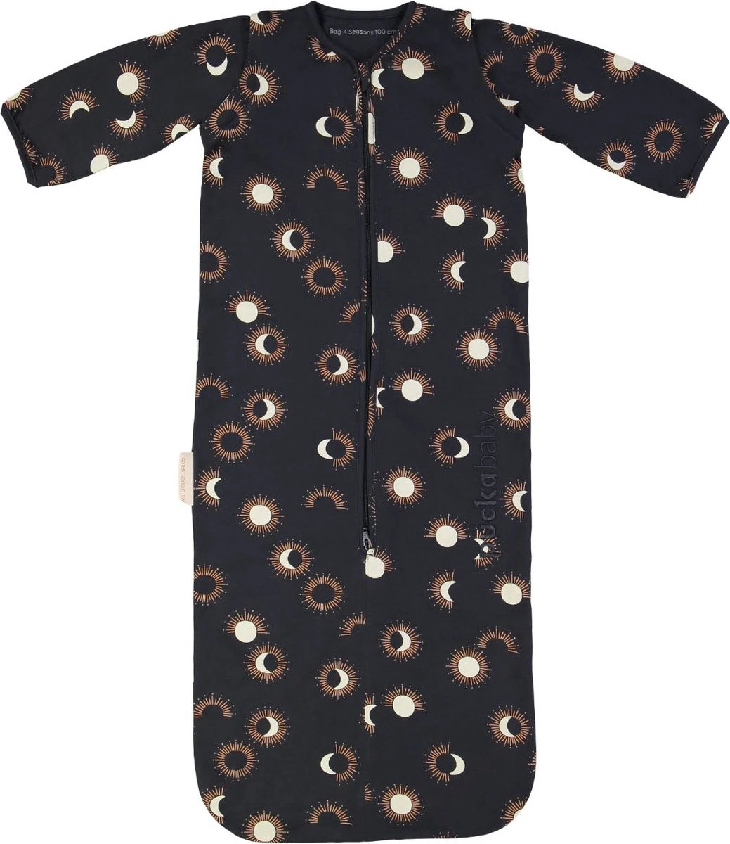 Puckababy Babyslaapzak Bag 4 Seasons 6m-2,5 J - 100 Cm - Eclipse Night 5 Puckababy Babyslaapzak Bag 4 Seasons 6m-2,5 J - 100 Cm - Eclipse Night - Afbeelding 3