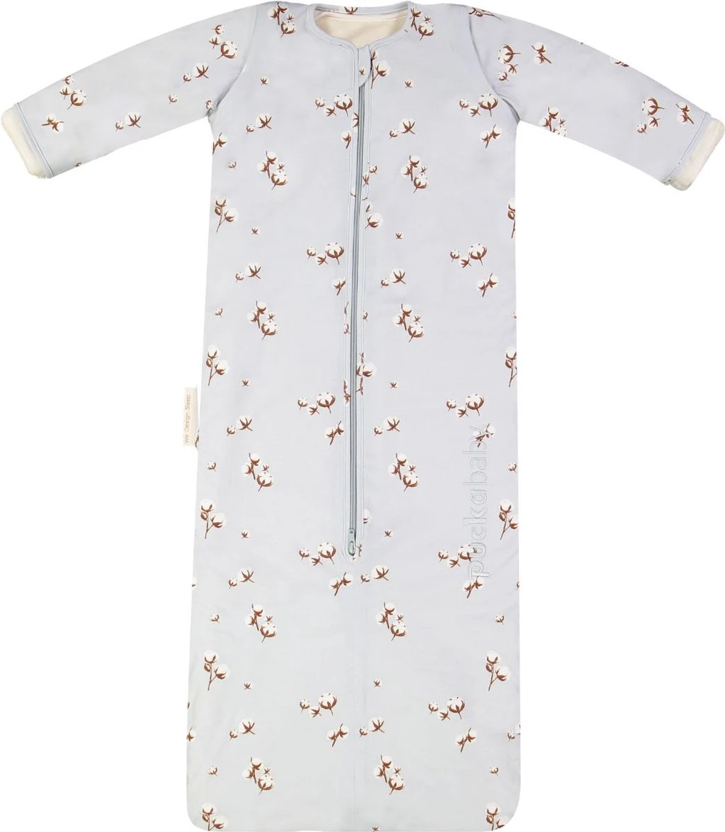 Puckababy Babyslaapzak Bag 4 Seasons 6m-2,5 J - 100 Cm - Cotton Flower 3 Puckababy Babyslaapzak Bag 4 Seasons 6m-2,5 J - 100 Cm - Cotton Flower