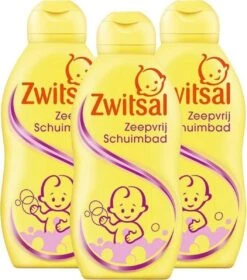 Zwitsal - Zeepvrij Schuimbad - 3 X 200 Ml -Baby Peuter Winkel 1060x1200 3