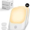 Nachtlampje Stopcontact Met Bewegingssensor Voor Kinderen & Volwassenen - Babykamer - Warm Wit - 2 Stuks -Baby Peuter Winkel 1071x1200 2