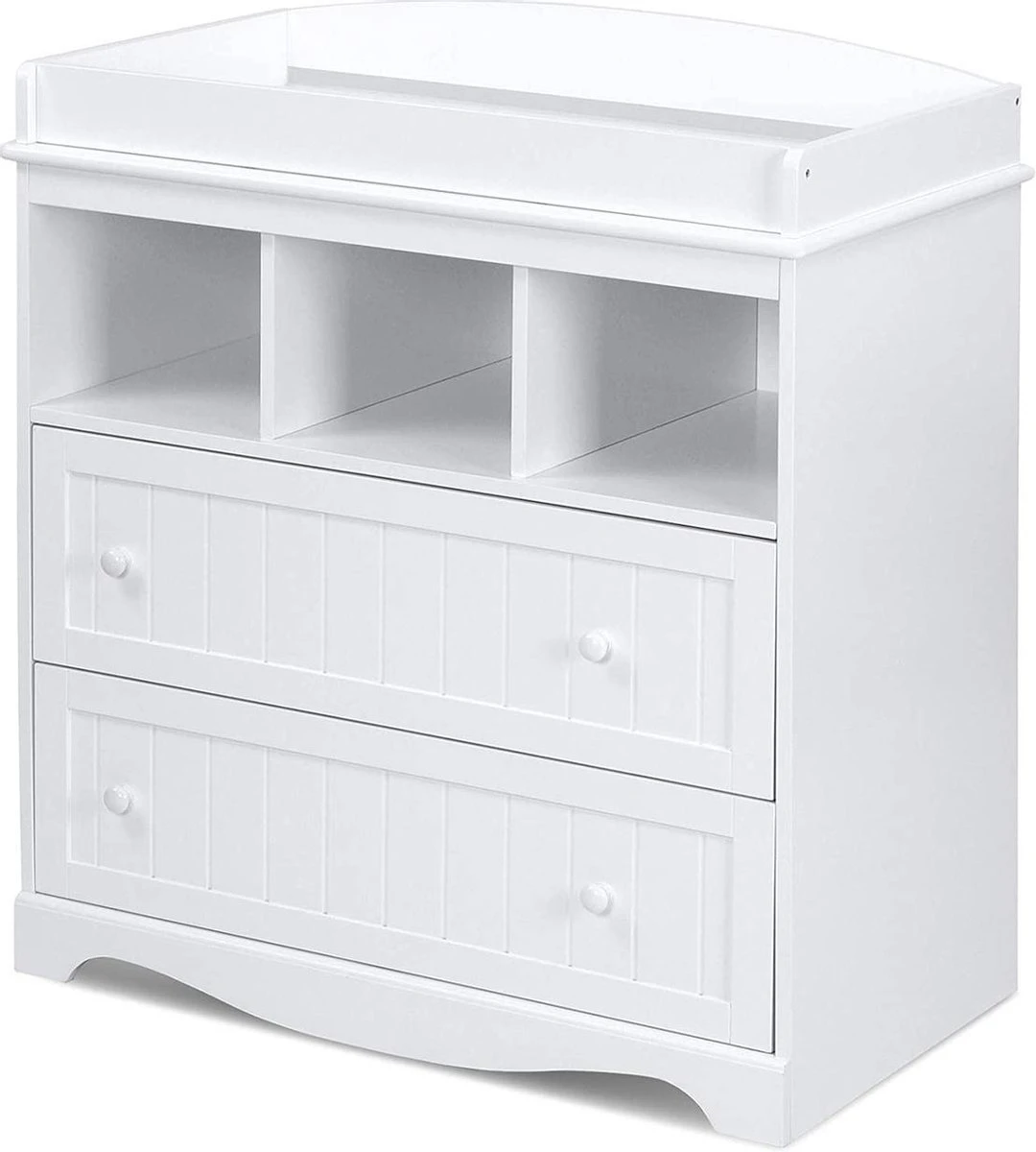 Trend24 - Commode - Verzoringstafel - Commode Kasten - Aankleedtafel - Babykamer - Wit 3 Trend24 - Commode - Verzoringstafel - Commode Kasten - Aankleedtafel - Babykamer - Wit