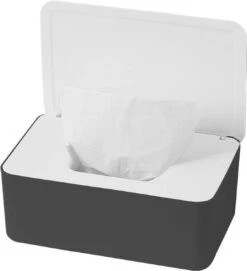 BillendoekjesDoos - Zinaps Natte Doekjes Doos, Vochtig Toiletpapier Doos, Babydoekjes Doos, Natte Doekjes Opbergdoos, Plastic Natte Doekdispenser Met Deksel Voor Thuis, Kantoor (WK 02129)