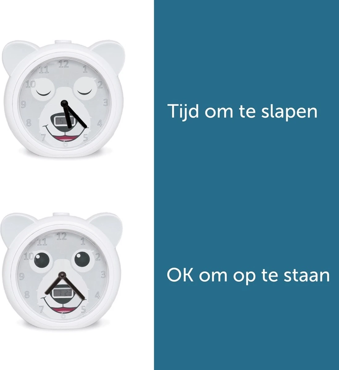 Zazu Bobbie Slaaptrainer - Analoge Kinderwekker Met Tikkend Geluid - Wit 13 Zazu Bobbie Slaaptrainer - Analoge Kinderwekker Met Tikkend Geluid - Wit - Afbeelding 11