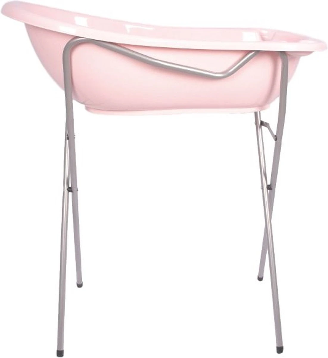 MamaLoes Babybadje - Roze - 86x38 Cm - Inclusief Stop 4 MamaLoes Babybadje - Roze - 86x38 Cm - Inclusief Stop - Afbeelding 2