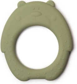 J.Børn Silicone Bijtring Beer - Sage - Bijtspeelgoed - Baby -Baby Peuter Winkel 1103x1200 4