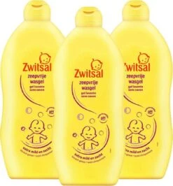 Zwitsal Baby - Zeepvrije Wasgel - 3 X 200ml - Voordeelverpakking