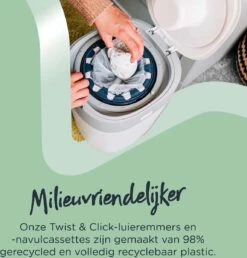 Tommee Tippee Twist & Click Milieuvriendelijke Luieremmer Navulling - Duurzaam Geproduceerde Greenfilm - 3 Stuks -Baby Peuter Winkel 1150x1200 2