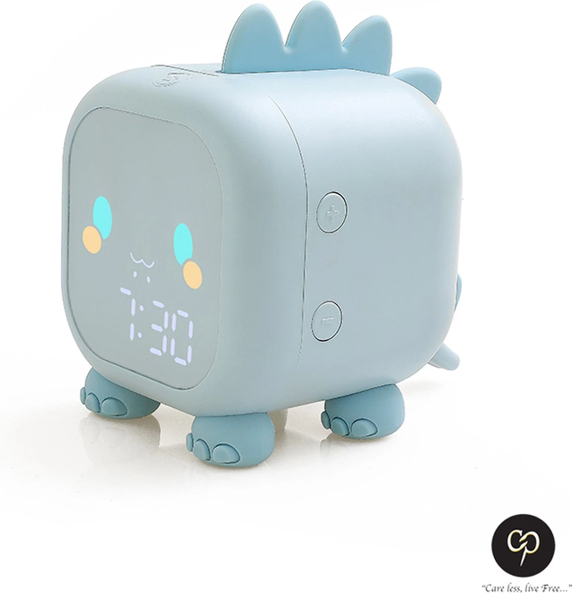 Carefree Slaaptrainer - Kinderwekker - Slaapwekker - 6 Verschillende Alarmgroepen - Slaaptrainer Kinderen - Met Nachtlampje - Blauw 3 Carefree Slaaptrainer - Kinderwekker - Slaapwekker - 6 Verschillende Alarmgroepen - Slaaptrainer Kinderen - Met Nachtlampje - Blauw