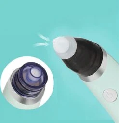 A&K Elektrische Oplaadbare Neuspeer Voor Baby En Kinderen - Inclusief Oplader, Handleiding En Batterijen - Hygiënische Neusreiniger - Baby Aspirator - Neuszuiger - Baby Neuspompje - Toetenveger - Snoetenpoetser - Mintgroen - Neusspoeler -Baby Peuter Winkel 1163x1200 1