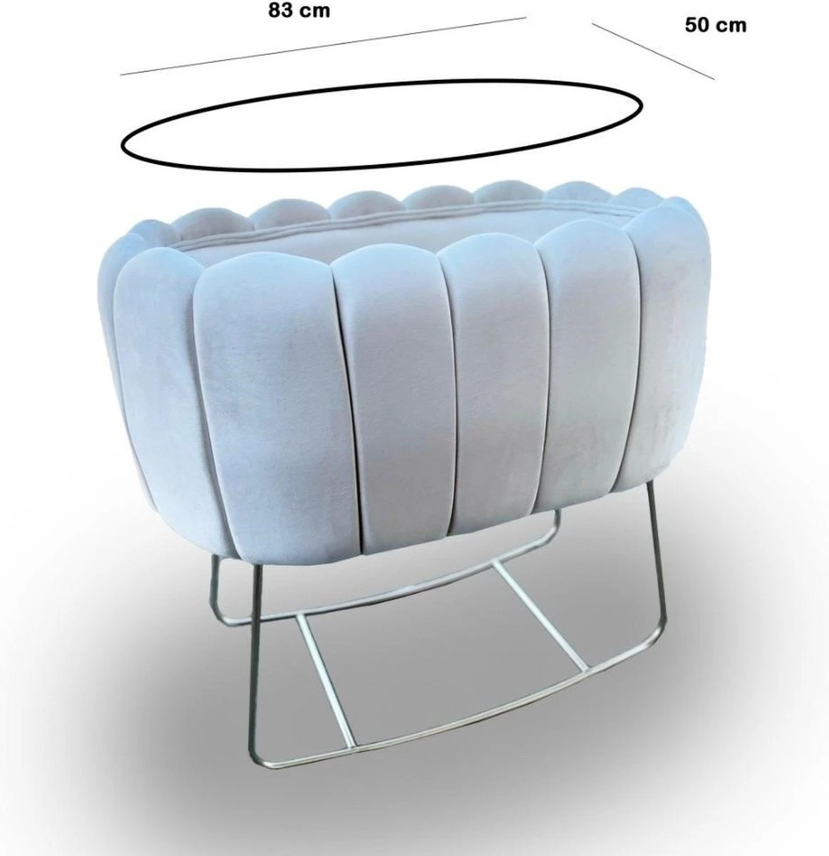 Baby Velvet Wieg – Crème De La Crème 7 Baby Velvet Wieg – Crème De La Crème - Afbeelding 5