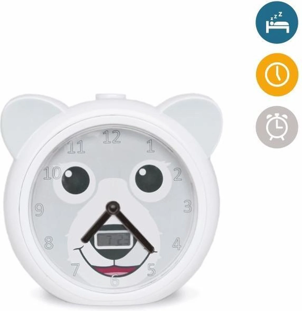 Zazu Bobbie Slaaptrainer - Analoge Kinderwekker Met Tikkend Geluid - Wit 22 Zazu Bobbie Slaaptrainer - Analoge Kinderwekker Met Tikkend Geluid - Wit - Afbeelding 20