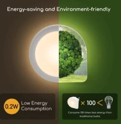 Aigostar 10B9R - LED Nachtlampje Stopcontact Met Dag/Nacht Sensor - Bedlampje - Verlichting Babykamer - 3000K - 2 Stuks -Baby Peuter Winkel 1167x1200 2