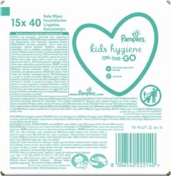 Pampers® Pampers Kids Hygiene On-The-Go Doekjes - 600 Doekjes -Baby Peuter Winkel 1172x1200