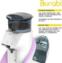 BURABI Automatische Baby Fles Maker | Fles Voeding Apparaat | Baby Senseo | Met App | Baby Verzorging | Baby Melk | Fles Bereiding | Babymelk | Baby Voeding 22 BURABI Automatische Baby Fles Maker | Fles Voeding Apparaat | Baby Senseo | Met App | Baby Verzorging | Baby Melk | Fles Bereiding | Babymelk | Baby Voeding -Baby Peuter Winkel 1173x1200 5