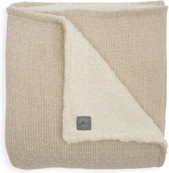 Jollein Baby Deken Wieg 75x100cm Teddy Bliss Knit - Caramel -Baby Peuter Winkel 1175x1200 6