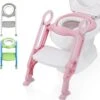 LifeGoods WC Verkleiner Met Trapje - Trainer Met Opstapje - 2 Tot 7 Jaar - Roze/Wit 2 LifeGoods WC Verkleiner Met Trapje - Trainer Met Opstapje - 2 Tot 7 Jaar - Roze/Wit -Baby Peuter Winkel 1182x1200