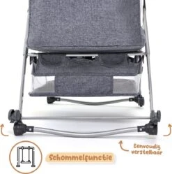 Twinky® Co-Sleeper – Opvouwbare Wieg En Aanschuifbed Voor Baby En Peuter – Incl. Matras – Reisbedje – Babybedje Voor Baby En Peuter -Baby Peuter Winkel 1190x1200 14