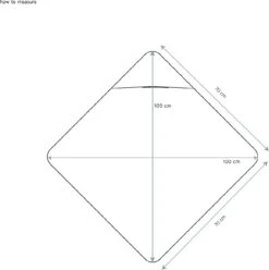 Koeka Baby Badcape Dijon Daily - 100x100cm - Groen -Baby Peuter Winkel 1197x1200 17