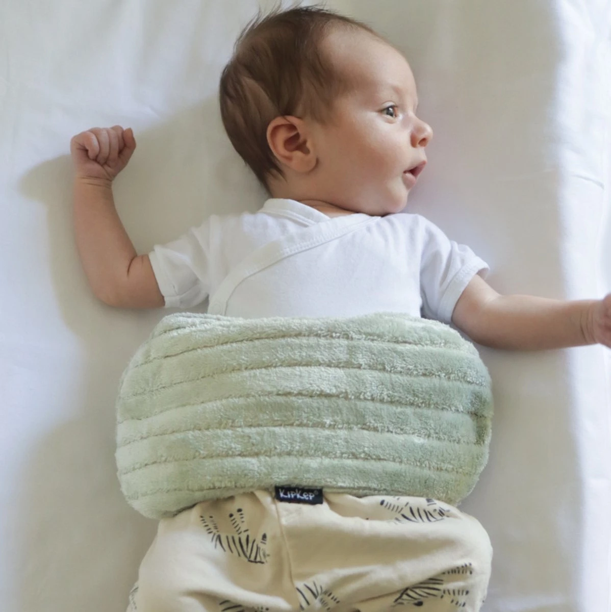 KipKep Woller Warmtekussen Deluxe - Pale Green (salie Groen) 11 KipKep Woller Warmtekussen Deluxe - Pale Green (salie Groen) - Afbeelding 9