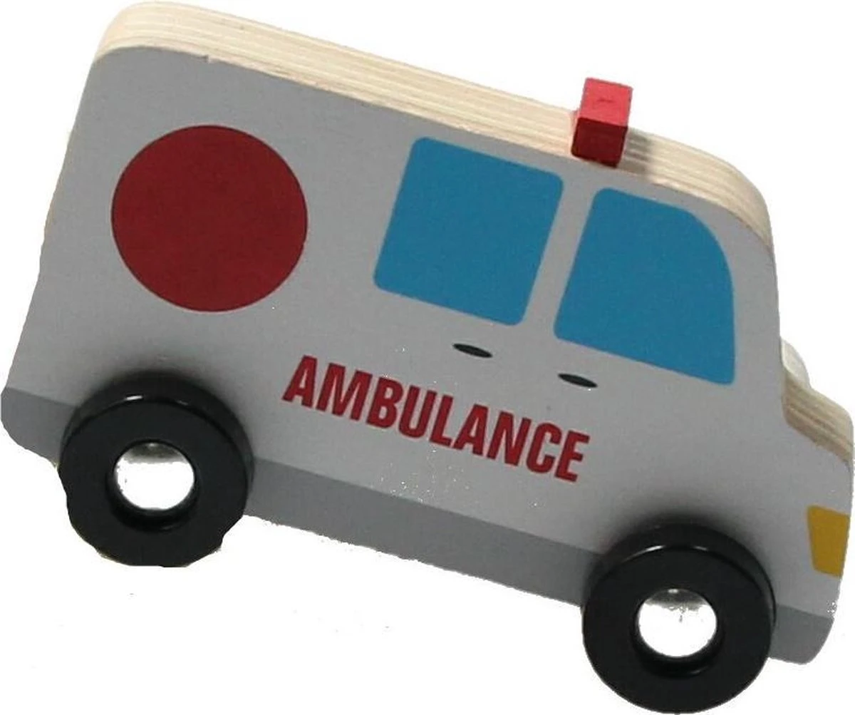 Houten Kapstok ‒ Kinderkapstok ‒ Politie Auto & Hulpdiensten 32 Cm 8 Houten Kapstok ‒ Kinderkapstok ‒ Politie Auto & Hulpdiensten 32 Cm - Afbeelding 6