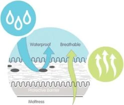 Suite Sheets Ledikant Matrasbeschermer Waterdicht 60 X 120 Cm -Baby Peuter Winkel 1200x1014 1