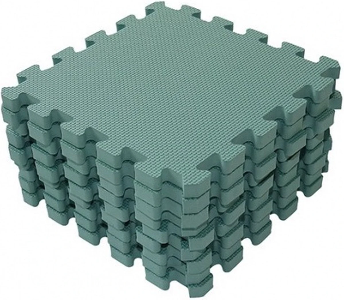 Babydan Speelkleed - Speelmat - Puzzelmat Foam - Groen 4 Babydan Speelkleed - Speelmat - Puzzelmat Foam - Groen - Afbeelding 2