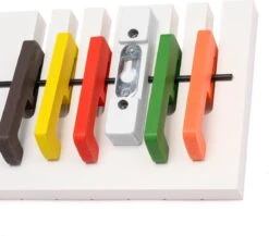 Merkloos Decopatent® Wandkapstok Hout - Piano Kinderkamer Kapstok - Met 16 Ophang Haken - Wand Kapstok - Garderoberek - Wit - 60 Cm Breed -Baby Peuter Winkel 1200x1053 1