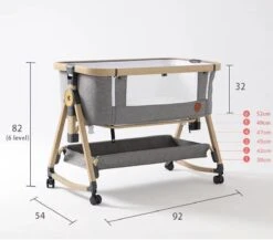 Co-sleeper Met Wieg Functie - Baby Bedje En Baby Wieg In 1 -Baby Peuter Winkel 1200x1056 2