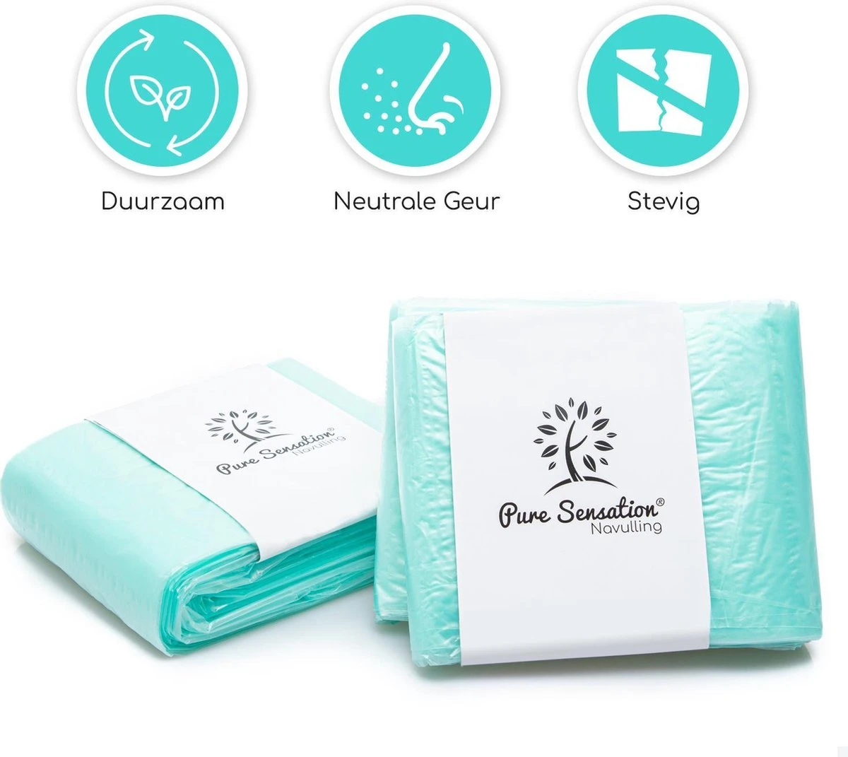 Pure Sensation® Luieremmer Navulling - 3 Stuks - Geschikt Voor Korbell - Inclusief Extra Luier Etui - Navullingen 15/16 Liter - Luieremmer Zakken - Luieremmernavullingen - Luieremmers - Korbell Luieremmer – Luiertasje - Korbell Navulling 5 Pure Sensation® Luieremmer Navulling - 3 Stuks - Geschikt Voor Korbell - Inclusief Extra Luier Etui - Navullingen 15/16 Liter - Luieremmer Zakken - Luieremmernavullingen - Luieremmers - Korbell Luieremmer – Luiertasje - Korbell Navulling - Afbeelding 3