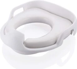 Universele Toiletbril Met Handvaten Voor Kinderen | Kinder Toiletzitje Toiletstoel | WC-bril Verkleiner Voor Peuters En Kleuters | Wit LB-A23 -Baby Peuter Winkel 1200x1072