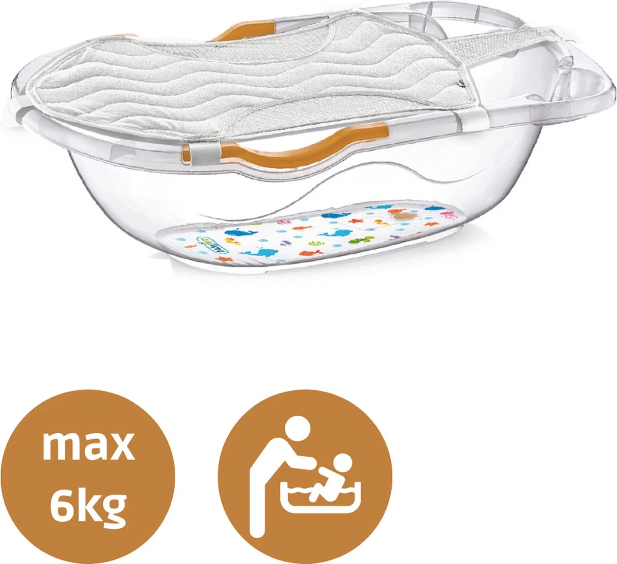 Badnetje Babyjem Textiel Wit 3 Badnetje Babyjem Textiel Wit