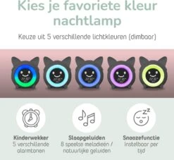 Little Hippo® Slaaptrainer Roze - Kinderwekker - Nachtlampje - NL Handleiding 15 Little Hippo® Slaaptrainer Roze - Kinderwekker - Nachtlampje - NL Handleiding -Baby Peuter Winkel 1200x1102 8