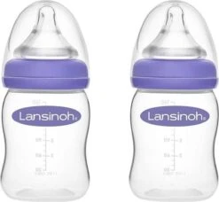Lansinoh 2 Stuks 160 Ml Natural Wave Flesjes 75870 -Baby Peuter Winkel 1200x1108 10