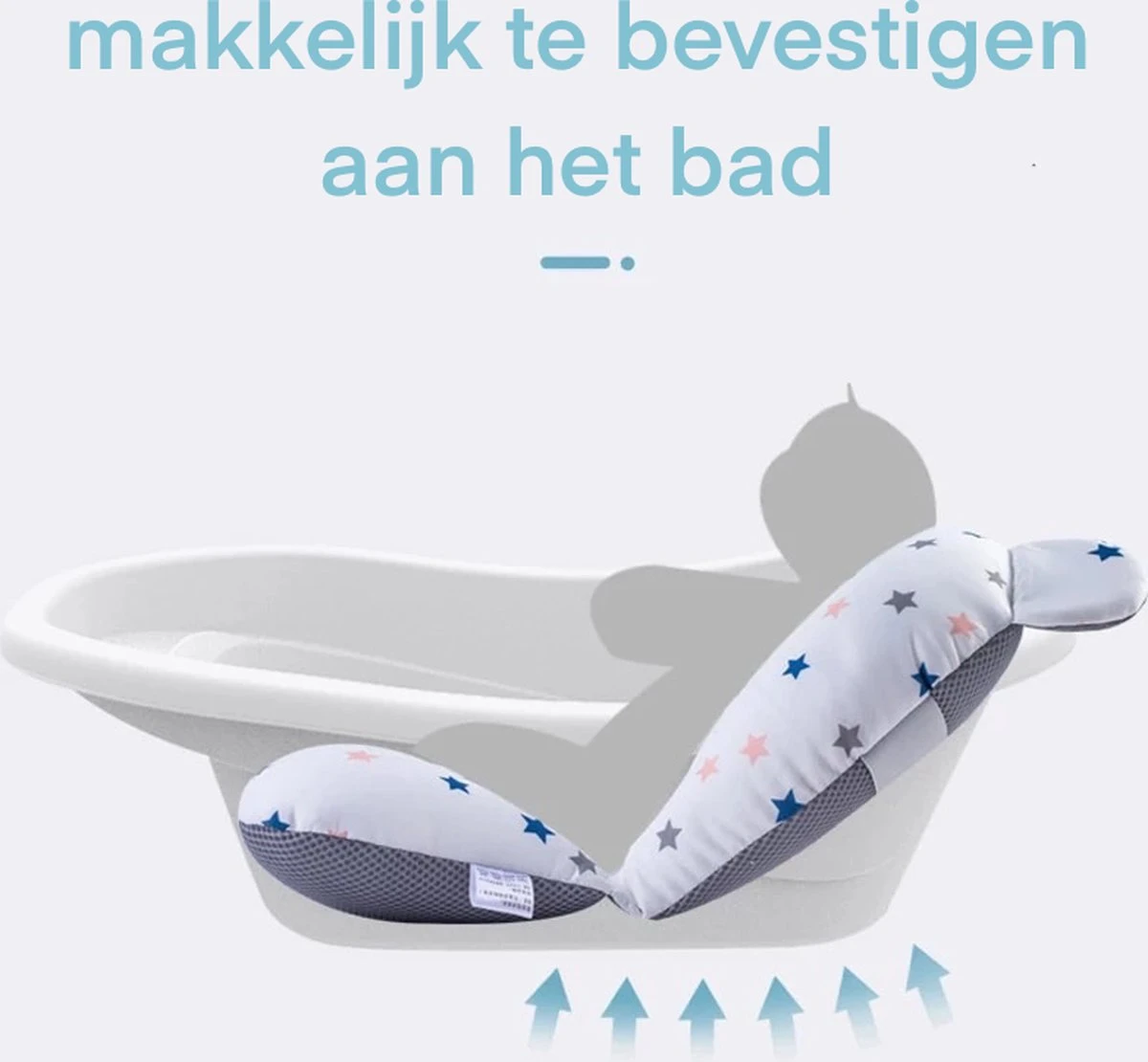 Baby Badkussen - Baby Badzitje - Bad Kussen - Baby Bad Accessoires 9 Baby Badkussen - Baby Badzitje - Bad Kussen - Baby Bad Accessoires - Afbeelding 7