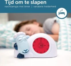 Zazu Sam Slaaptrainer - Met Nachtlamp Functie En Slaaptimers - Blauw / Wit -Baby Peuter Winkel 1200x1119 12