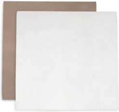 Jollein Hydrofiele Doek Large Bamboe Katoen 115x115cm Biscuit/Ivory - 2 Stuks -Baby Peuter Winkel 1200x1120 1