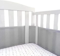 Ademend Baby Bedomrander Luchtstroom Kinderbedvoering | Laveqta