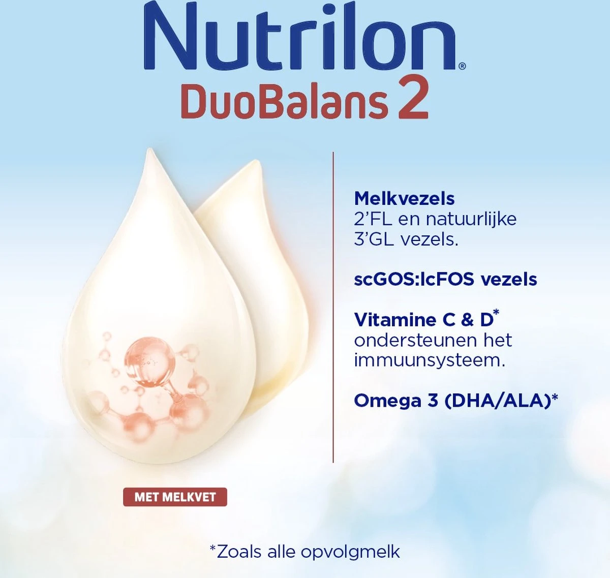 Nutrilon Duobalans 2 - Flesvoeding Vanaf 6 Maanden - 800g 5 Nutrilon Duobalans 2 - Flesvoeding Vanaf 6 Maanden - 800g - Afbeelding 3
