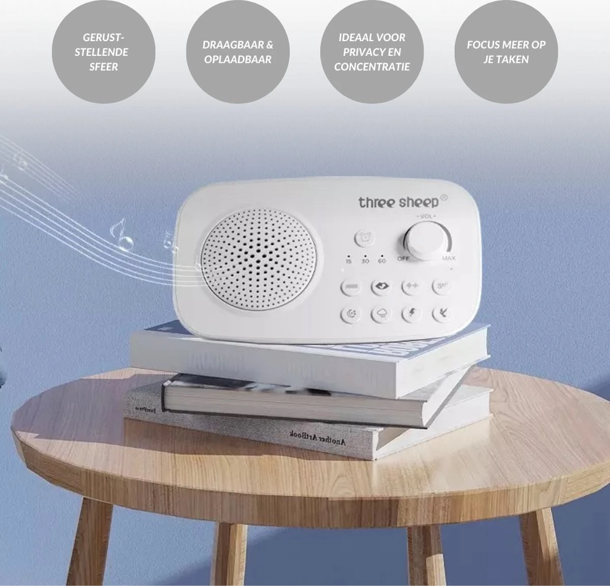 Lovnix - Baby Slaap Machine - Witte Ruis Machine/Generator - Slaap Geluidsmachine - Geluids Therapie - Slaaphulp - Muziekdoos - Slaaptrainer - Wit 15 Lovnix - Baby Slaap Machine - Witte Ruis Machine/Generator - Slaap Geluidsmachine - Geluids Therapie - Slaaphulp - Muziekdoos - Slaaptrainer - Wit - Afbeelding 13