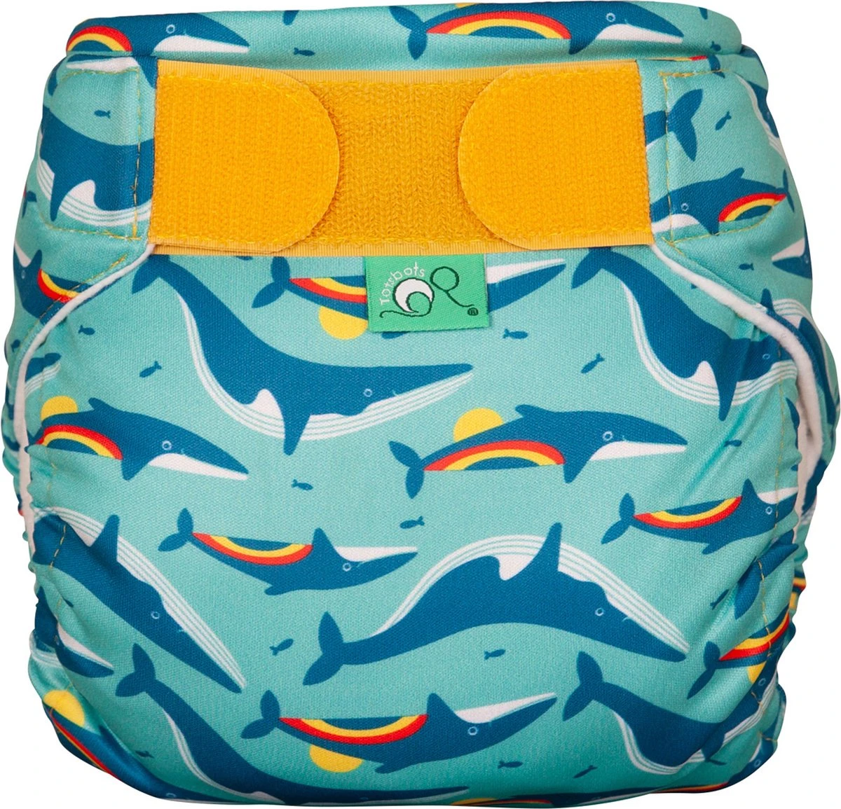 Totsbots Wasbare Zwemluier - Rainbow Whale - Maat 2 3 Totsbots Wasbare Zwemluier - Rainbow Whale - Maat 2