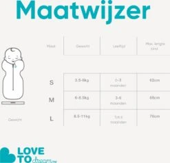 Love To Dream™ Babyslaapzak Swaddle Up™ - Inbakeren Afbouwen - Baby 6-9 Maanden - 8.5-11 Kg - All Season - Mint -Baby Peuter Winkel 1200x1156 16