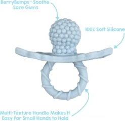RaZbaby RaZberry - Bijtspeentje - Blauw - Grijs - 2 Stuks -Baby Peuter Winkel 1200x1162 7