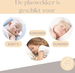 Merkloos Zindelijkheidstraining Kind - Plaswekker Voor Jongens/Meisjes - Inclusief Uniek Beloningssysteem En Batterij – Plaswekker Met Alarm En Led Licht - Beloningskaart - Tegen Bedplassen – Enuresis - Zindelijkheid -Baby Peuter Winkel 1200x1167 7